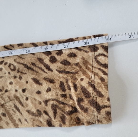 Jones New York Long Sleeve Animal Print Size Large - Picture 6 of 8